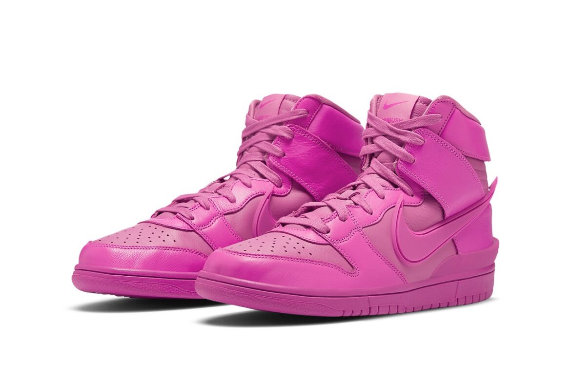 men ambush x nike dunk high cosmic fuchsia stores