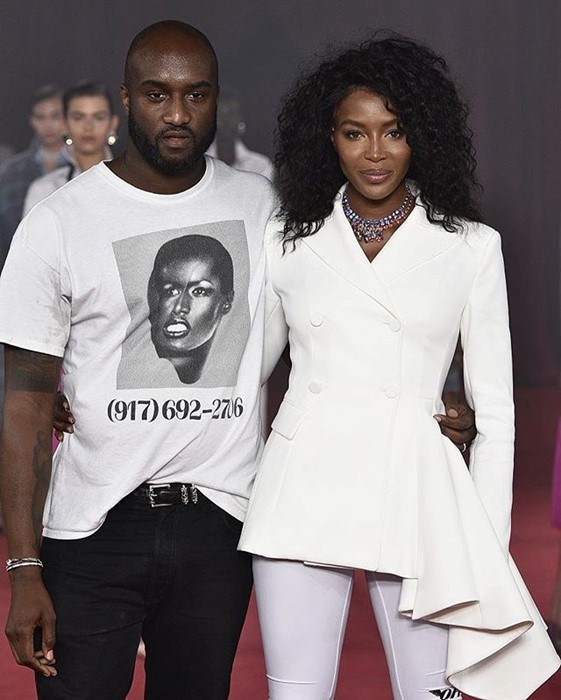 Virgil Abloh and Naomi Campell Sign a Letter Supporting LGTBIQ + Rights in  Ghana – OVERSTANDARD – Culture & Creativity