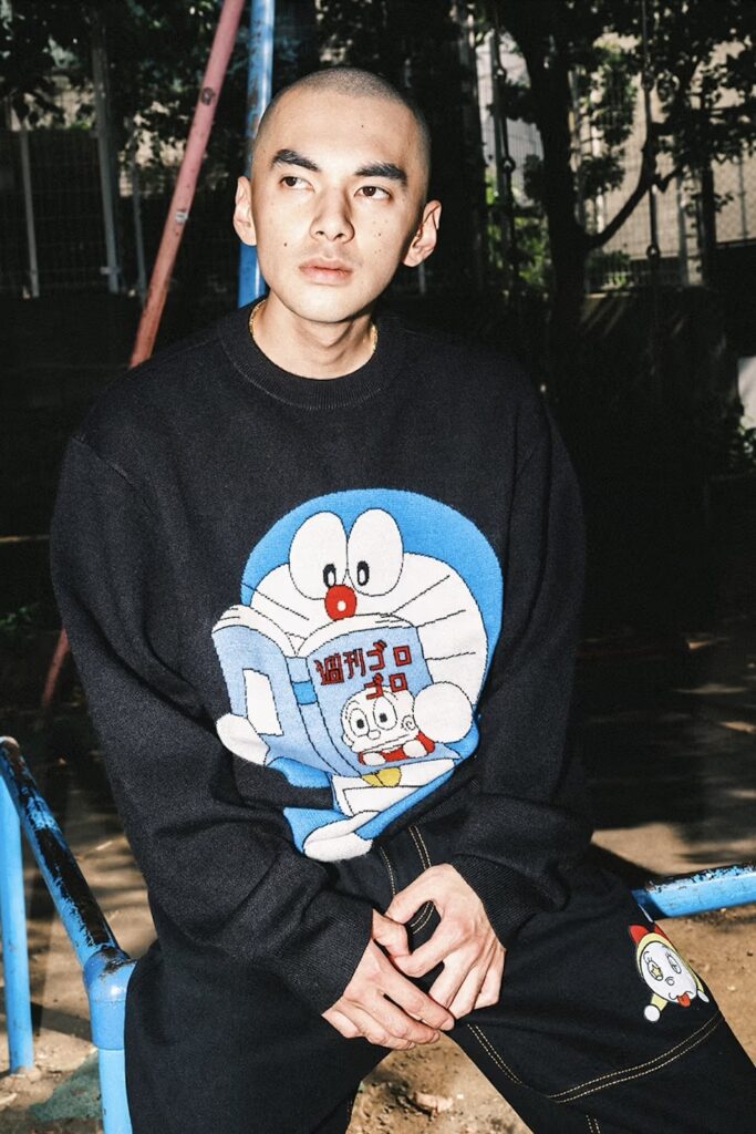 XL 極少即発送 PALACE DORAEMON KNIT BLACK セーター Palace Doraemon Knit Black Men's - FW25 - US